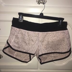 Lululemon speed shorts